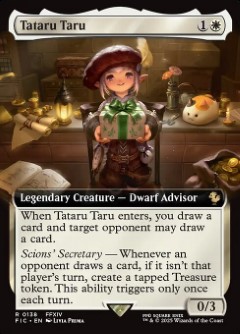 Tataru Taru Final Fantasy Commander decks Bordless